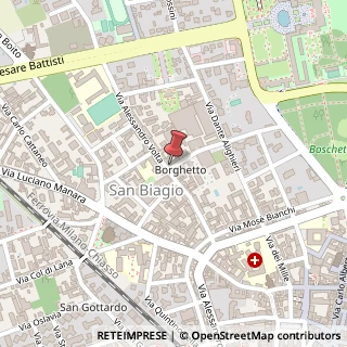 Mappa Via Felice Cavallotti, 115, 20900 Monza, Monza e Brianza (Lombardia)