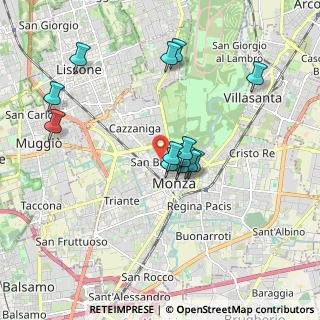 Mappa Via Tommaso Grossi, 20900 Monza MB, Italia (1.68692)