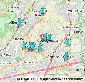 Mappa Via Rimembranze, 20863 Concorezzo MB, Italia (1.64364)