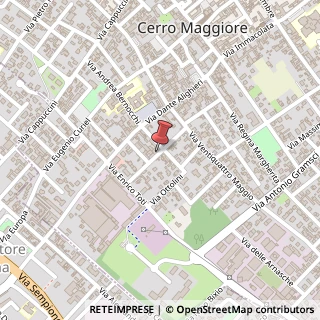 Mappa Via Privata Francesco Baracca, 10, 20023 Cerro Maggiore, Milano (Lombardia)