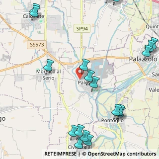 Mappa Via Fratelli Marelli, 24050 Palosco BG, Italia (3.1695)