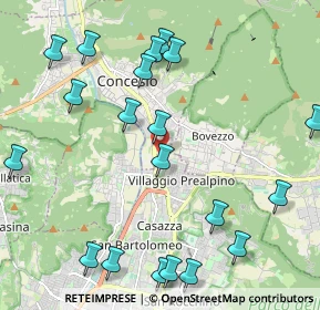 Mappa Via delle Camerate Parco Comm.le Auchan, 25136 Brescia BS, Italia (2.555)