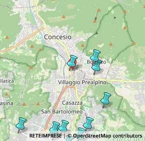 Mappa Via delle Camerate Parco Comm.le Auchan, 25136 Brescia BS, Italia (2.92636)