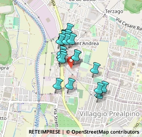 Mappa Via delle Camerate Parco Comm.le Auchan, 25136 Brescia BS, Italia (0.3095)