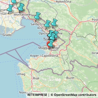 Mappa Località Santa Barbara, 34015 Muggia TS, Italia (16.86692)