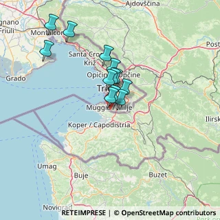 Mappa Località Santa Barbara, 34015 Muggia TS, Italia (10.85167)