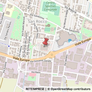 Mappa Via Monsignor Zeno Piccinelli, 52, 25036 Roccafranca, Brescia (Lombardia)