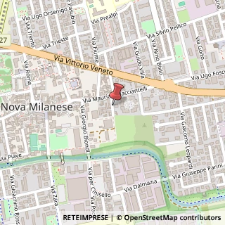 Mappa Via Montegrappa, 1, 20834 Nova Milanese, Monza e Brianza (Lombardia)