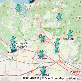 Mappa Via Toselli, 25050 Paderno Franciacorta BS, Italia (6.0485)