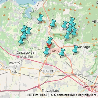Mappa Via G. Mazzini, 25050 Paderno Franciacorta BS, Italia (3.92188)