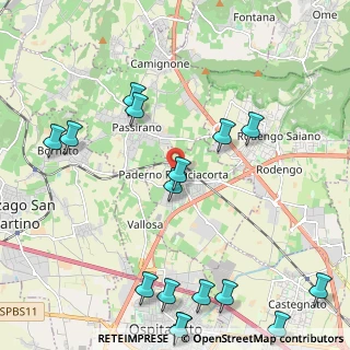 Mappa Via G. Mazzini, 25050 Paderno Franciacorta BS, Italia (2.82063)