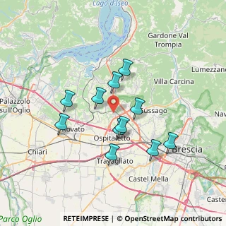Mappa Via G. Mazzini, 25050 Paderno Franciacorta BS, Italia (6.04364)
