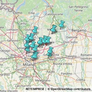 Mappa Via Sandro Pertini, 20864 Agrate Brianza MB, Italia (10.169)
