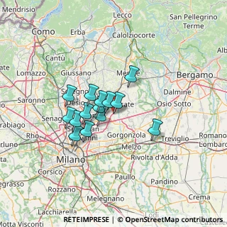 Mappa Via Sandro Pertini, 20864 Agrate Brianza MB, Italia (9.49143)