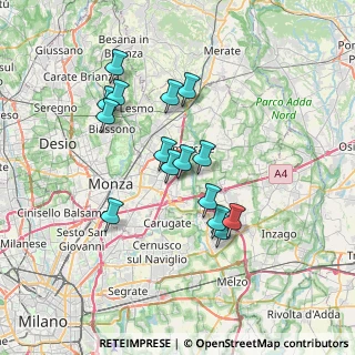Mappa Via Sandro Pertini, 20864 Agrate Brianza MB, Italia (6.09)