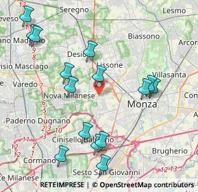 Mappa 20053 Muggiò MB, Italia (4.44467)