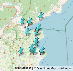 Mappa 25010 San Felice del Benaco BS, Italia (3.11867)