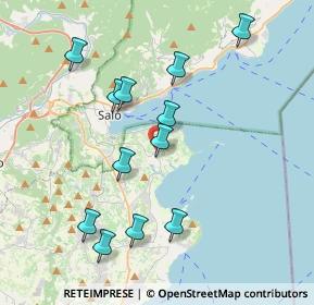 Mappa 25010 San Felice del Benaco BS, Italia (3.84333)