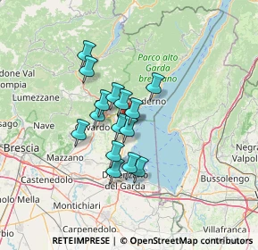 Mappa 25010 San Felice del Benaco BS, Italia (9.53733)