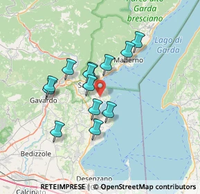 Mappa 25010 San Felice del Benaco BS, Italia (5.66077)