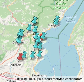 Mappa 25010 San Felice del Benaco BS, Italia (6.45579)