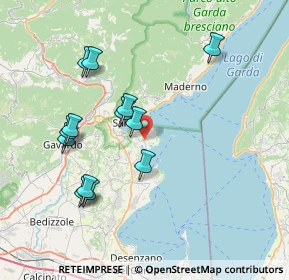 Mappa 25010 San Felice del Benaco BS, Italia (7.39538)