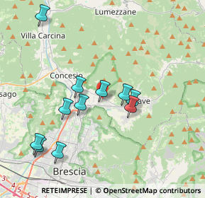 Mappa Via Tronto, 25075 Nave BS, Italia (3.75091)