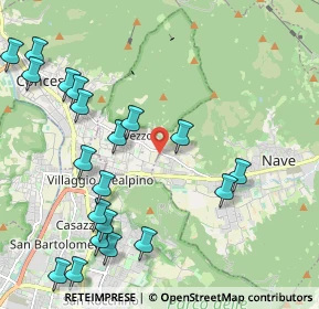 Mappa Via Tronto, 25075 Nave BS, Italia (2.548)