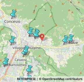 Mappa Via Tronto, 25075 Nave BS, Italia (2.63)