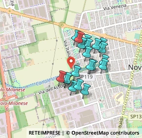 Mappa Via Moro, 20834 Nova Milanese MB, Italia (0.3205)