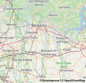 Mappa 24055 Urgnano BG, Italia (12.517)