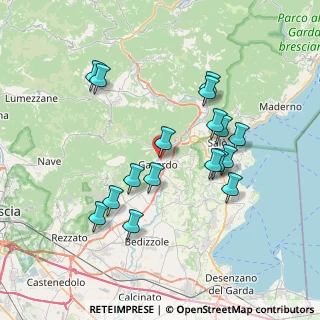 Mappa Largo Carlo Alberto Dalla Chiesa, 25085 Gavardo BS, Italia (7.03941)