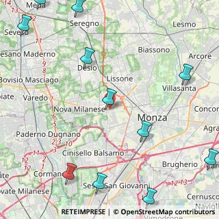 Mappa Via Luciano Manara, 20835 Muggiò MB, Italia (6.42091)