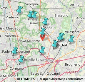 Mappa 20053 Muggiò MB, Italia (3.79)