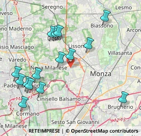 Mappa 20053 Muggiò MB, Italia (4.52667)