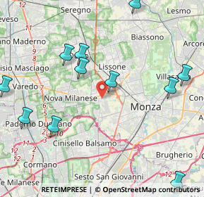 Mappa 20053 Muggiò MB, Italia (5.986)