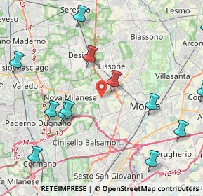 Mappa 20053 Muggiò MB, Italia (5.58)