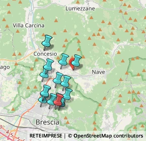 Mappa Via Zanardelli, 25075 Brescia BS, Italia (3.54688)