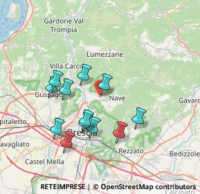 Mappa Via Zanardelli, 25075 Brescia BS, Italia (6.59917)
