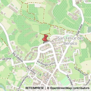Mappa Via Vallette, 22, 25010 San felice del Benaco BS, Italia, 25010 San Felice del Benaco, Brescia (Lombardia)