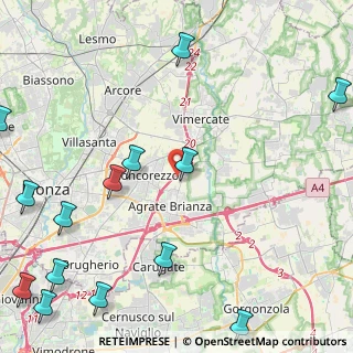 Mappa SP 200, 20864 Agrate Brianza MB, Italia (6.76933)