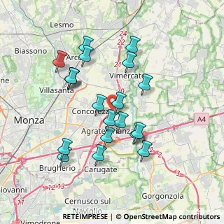 Mappa SP 200, 20864 Agrate Brianza MB, Italia (3.4495)