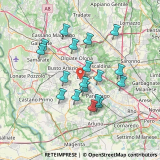 Mappa Eni Station Pv.56359 Via Novara Via Sabotino NORD OVEST, 20025 Legnano MI, Italia (6.65611)