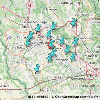 Mappa Eni Station Pv.56359 Via Novara Via Sabotino NORD OVEST, 20025 Legnano MI, Italia (6.22571)