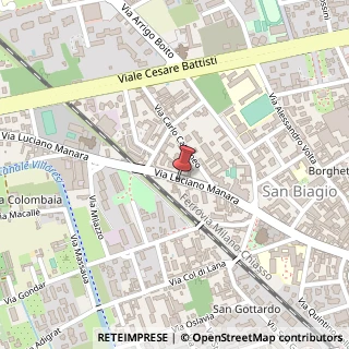 Mappa Via Luciano Manara, 31, 20900 Monza, Monza e Brianza (Lombardia)