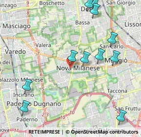 Mappa Via XX Settembre, 20834 Nova Milanese MB, Italia (2.47636)