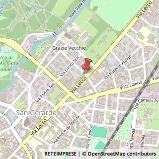 Mappa Via Francesco Baracca, 4, 20900 Monza, Monza e Brianza (Lombardia)