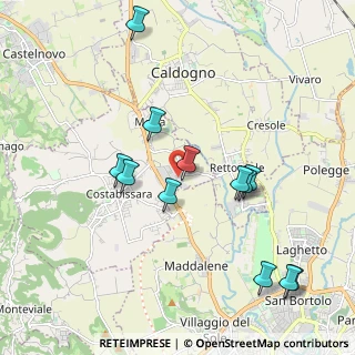 Mappa Via Enrico Fermi, 36030 Costabissara VI, Italia (2.05667)