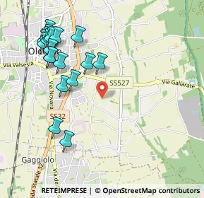 Mappa Via San Giovanni, 28047 Oleggio NO, Italia (1.178)