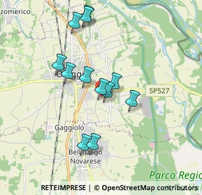 Mappa Via San Giovanni, 28047 Oleggio NO, Italia (1.58)